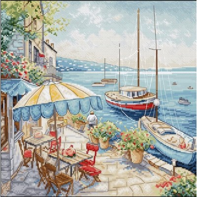 Набор для вышивки крестиком LETISTITCH L9927 Seascape Набор для вышивки крестиком LETISTITCH L9927 Seascape
