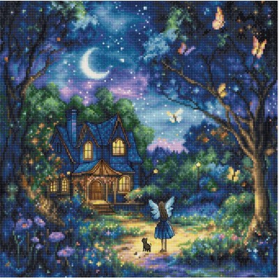 Набор для вышивания крестом LETISTITCH L9942 Luna's Garden Набор для вышивания крестом LETISTITCH L9942 Luna's Garden