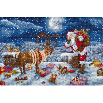 Набор для вышивания крестом LETISTITCH L9958 Silent Night Gift Набор для вышивания крестом LETISTITCH L9958 Silent Night Gift
