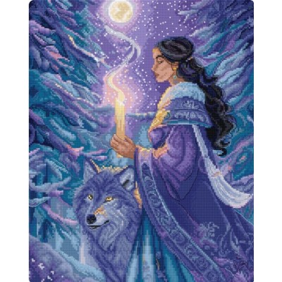 Набор для вышивания крестом LETISTITCH L9973 Arctic Enchantress