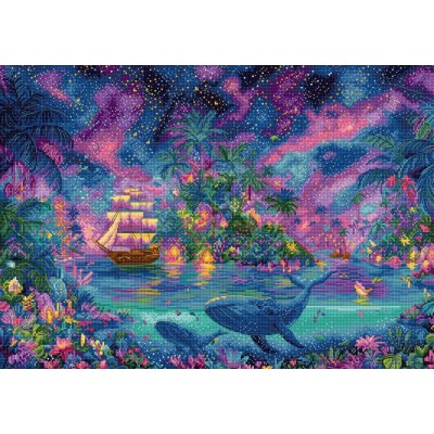 Набор для вышивания крестом LETISTITCH L9978 Celestial Isles