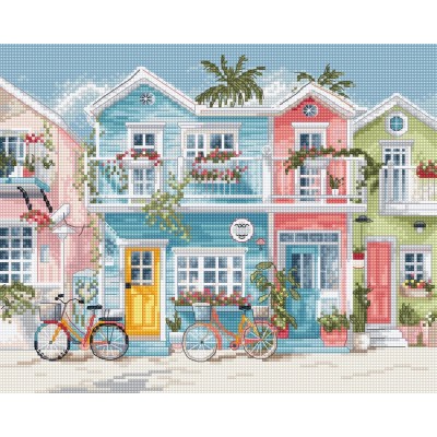 Набор для вышивания крестом LETISTITCH L9985 Beach Bliss