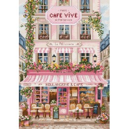 Набор для вышивки крестом LETISTITCH L9988 Sweet Parisian Street