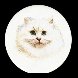 Набор для вышивки крестом Thea Gouverneur 1045 White Persian Cat