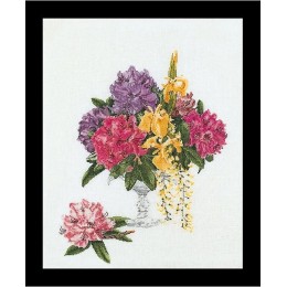 Набір для вишивання хрестиком Thea Gouverneur 1074 Rhododendron Набір для вишивання хрестиком Thea Gouverneur 1074 Rhododendron