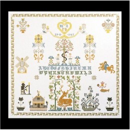 Набор для вышивки крестом Thea Gouverneur 1082 Sampler