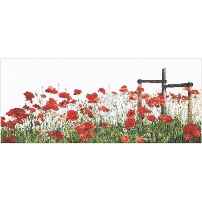 Набор для вышивки крестом Thea Gouverneur 546 Poppies Набор для вышивки крестом Thea Gouverneur 546 Poppies
