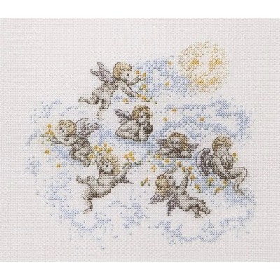 Набор для вышивки крестом Thea Gouverneur 575A Little Angels Набор для вышивки крестом Thea Gouverneur 575A Little Angels