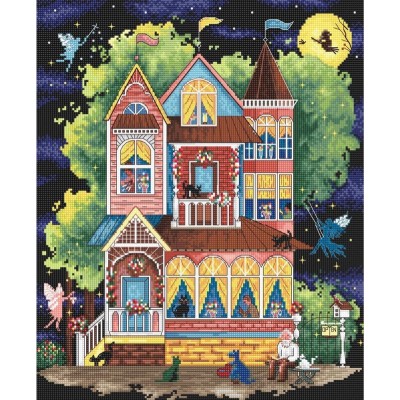 Fairy tale house - LETISTITCH - набір вишивки хрестиком Fairy tale house - LETISTITCH - набір вишивки хрестиком