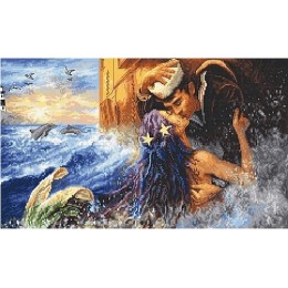 Набір для вишивання хрестиком - LETISTITCH - LETI 940 Mermaid kiss / Поцілунок русалки Набір для вишивання хрестиком - LETISTITCH - LETI 940 Mermaid kiss / Поцілунок русалки