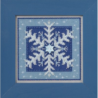 Набор для вышивания Mill Hill MH141635 Crystal Snowflake//Хрустальная снежинка Набор для вышивания Mill Hill MH141635 Crystal Snowflake//Хрустальная снежинка