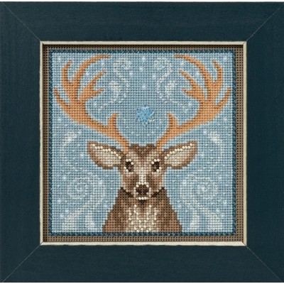Набір для вишивання Mill Hill MH141636 Winter Stag//Зимовий олень