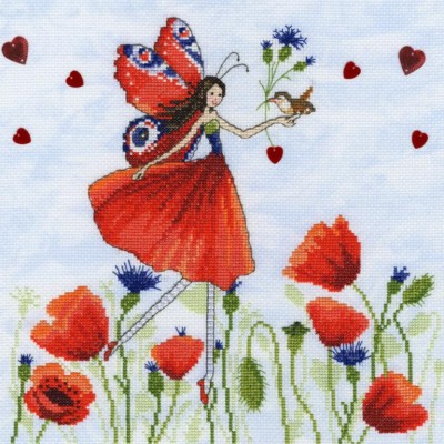 Набор для вышивки крестом Bothy Threads XMM4 Summer Meadow / Летний луг Набор для вышивки крестом Bothy Threads XMM4 Summer Meadow / Летний луг