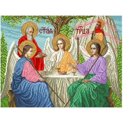 Схема для вишивки бісером  БС Солес ТС Трійця Старозавітна