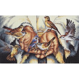 Набір для вишивання хрестиком - Classic Design - 4355 В руках Набір для вишивання хрестиком - Classic Design - 4355 В руках