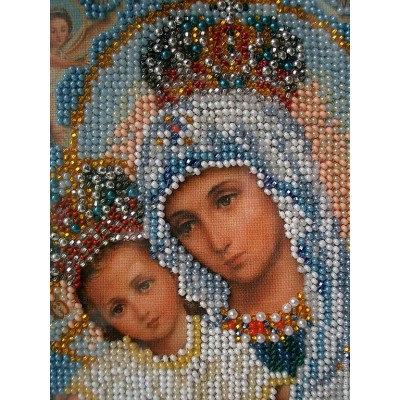 Вишита бісером іменна ікона – вершина майстерності