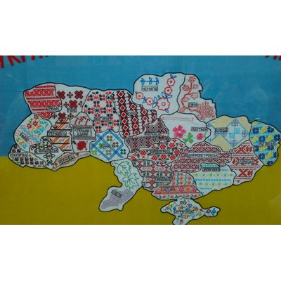 Вишивка різних регіонів України