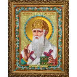 Вишивка бісером - Картини бісером - Ікона Святителя Спиридона Триміфунтського Р-380 Вишивка бісером - Картини бісером - Ікона Святителя Спиридона Триміфунтського Р-380