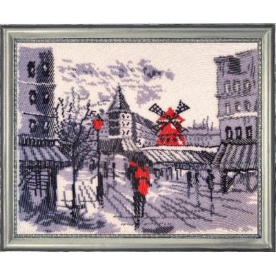 Набор для вышивки бисером - Butterfly - №381 Руж в Париже (по картине О. Дарчук) Набор для вышивки бисером - Butterfly - №381 Руж в Париже (по картине О. Дарчук)