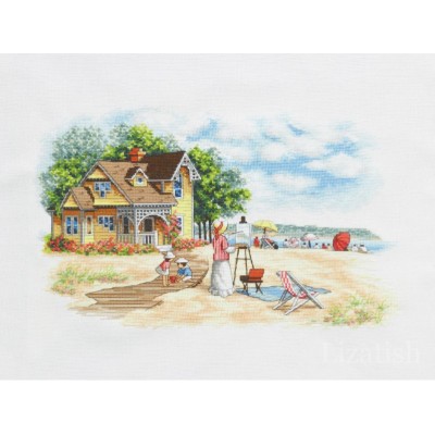 Набор для вышивки крестом - Classic Design - 4478 Дом на берегу