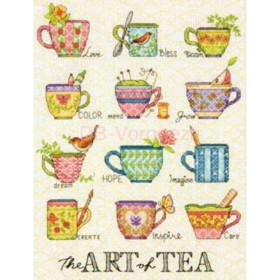 Набор для вышивки крестом - Dimensions - 70-35335 The Art of Tea (Искусство чаепития) Набор для вышивки крестом - Dimensions - 70-35335 The Art of Tea (Искусство чаепития)