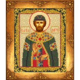 Вишивка бісером ікон - Російська майстриня - №323 Ікона Св. Дмитро Донський Вишивка бісером ікон - Російська майстриня - №323 Ікона Св. Дмитро Донський