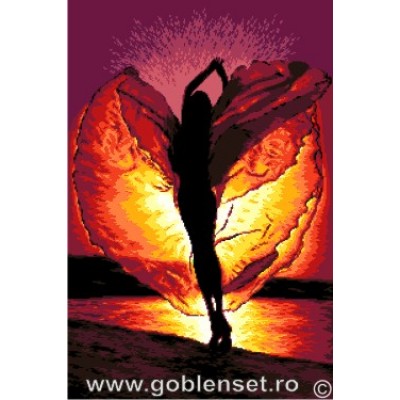 Вышивка гобеленовым швом - Goblen Set - G977 Саламандра Вышивка гобеленовым швом - Goblen Set - G977 Саламандра