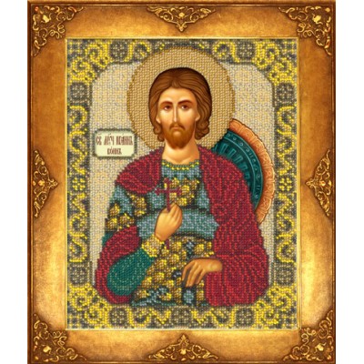 Вышивка бисером икон - Русская искусница - №346 Икона Св. Иоанн Воин Вышивка бисером икон - Русская искусница - №346 Икона Св. Иоанн Воин