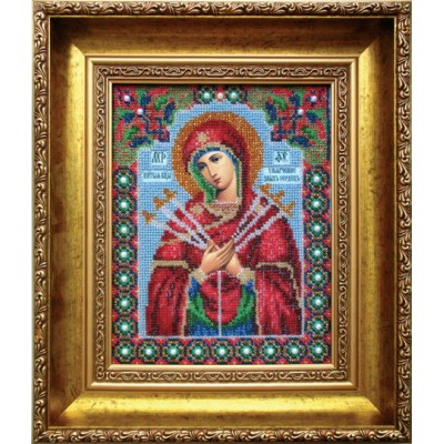 Вышивка бисером иконы - Чарівна Мить - Б-1008 Икона Божьей матери Умягчение злых сердец