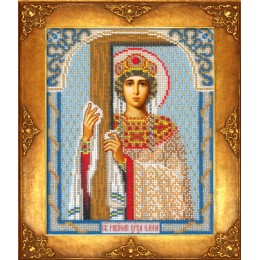 Вишивка бісером ікон - Російська майстриня - №322 Ікона Св. Олена Вишивка бісером ікон - Російська майстриня - №322 Ікона Св. Олена