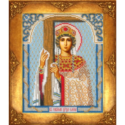 Вишивка бісером ікон - Російська майстриня - №322 Ікона Св. Олена Вишивка бісером ікон - Російська майстриня - №322 Ікона Св. Олена