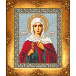Вышивка бисером икон - Русская искусница - №337 Икона Св. Галина Вышивка бисером икон - Русская искусница - №337 Икона Св. Галина