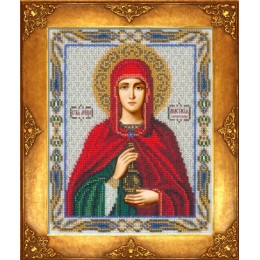 Вишивка бісером ікон - Російська майстриня - №335 Ікона Св. Анастасія Вишивка бісером ікон - Російська майстриня - №335 Ікона Св. Анастасія