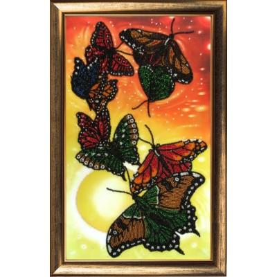 Набор для вышивки бисером - Butterfly - №106 Вальс бабочек Набор для вышивки бисером - Butterfly - №106 Вальс бабочек